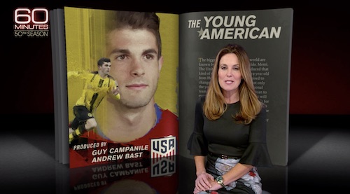 Christian Pulisic 60 Minutes Interview