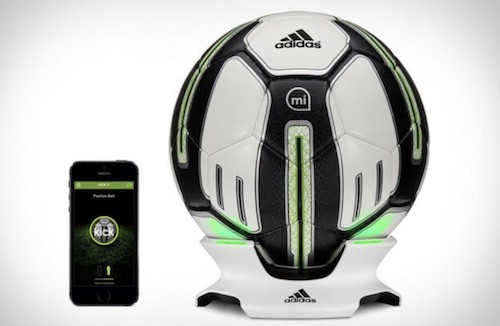 adidas micoach training smart soccer ball