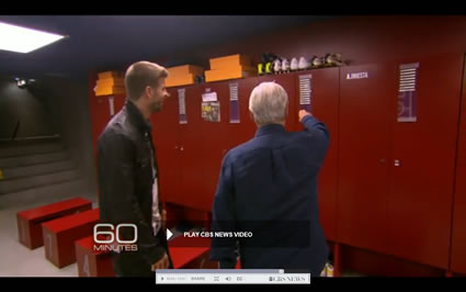 Barcelona Players Still Have Their Names on Lockers