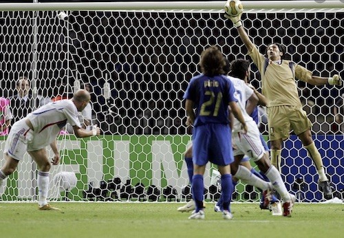 Buffon Zidane Header