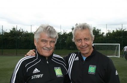 Charlie Cooke and Alfred Galustian of Coerver Coaching