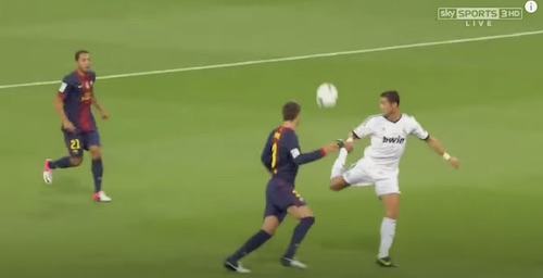 Cristiano Ronaldo Heel Flick