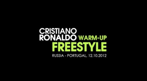 Cristiano Ronaldo Warm Up