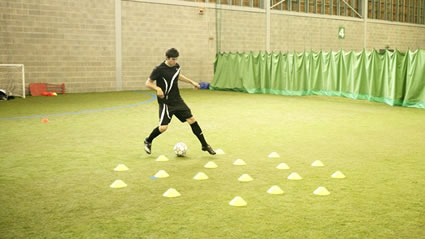Gareth Bale Trains In Next-Gen F50 - SoccerBible