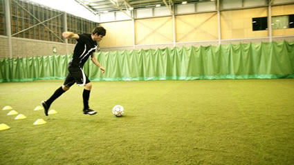 Gareth Bale Trains In Next-Gen F50 - SoccerBible