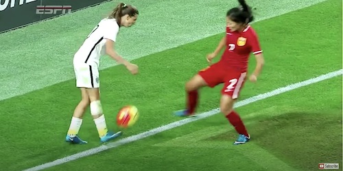 Tobin Heath Scoop Move