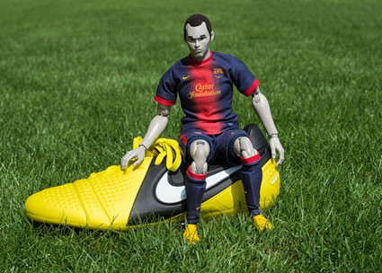 Iniesta Puppet