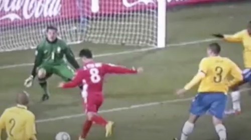 Ji Yun Nam Goal Versus Brazil