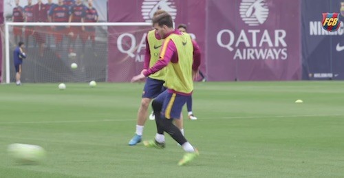 Messi First Touch Training