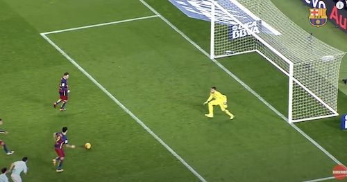 Messi Trick Penalty Kick