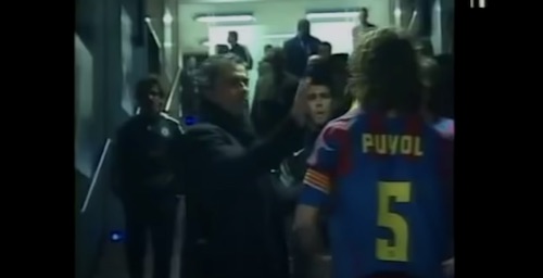 Mourinho Slaps Puyol