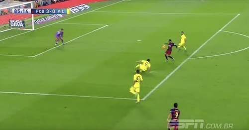 Neymar Juggle Goal