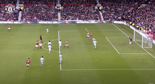 Rooney Overhead Kick Versus Manchester City