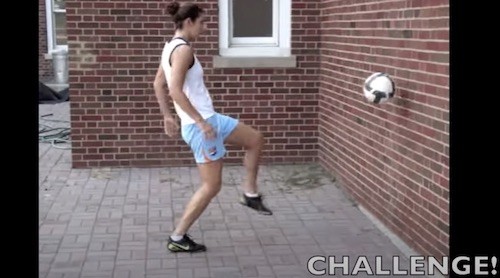 Wall Juggling Soccer