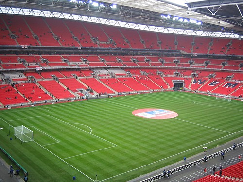 The New Wembley Soccer Stadium