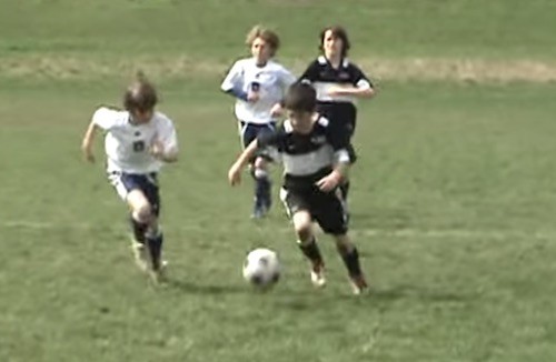 Young Christian Pulisic Juggling, Dribbling, Shooting - Soccer Training