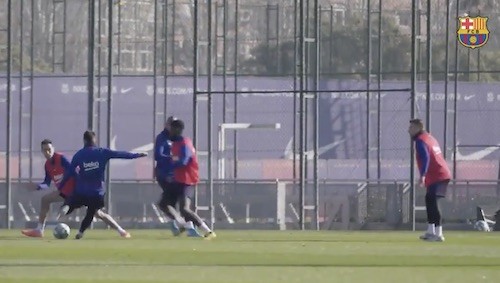 Messi Training Goal