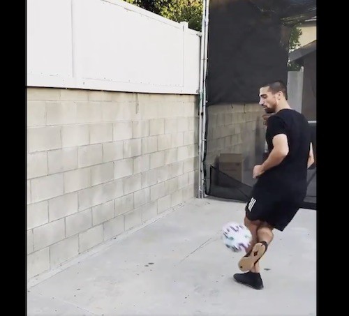 Sebastian Lletget Wall Juggling