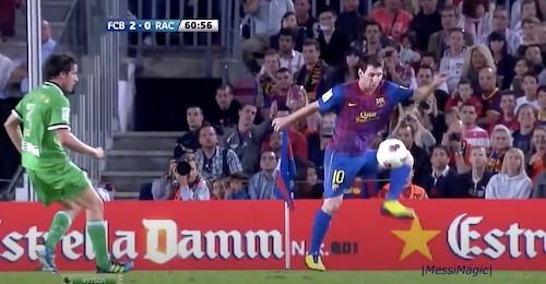 Messi's God Touch