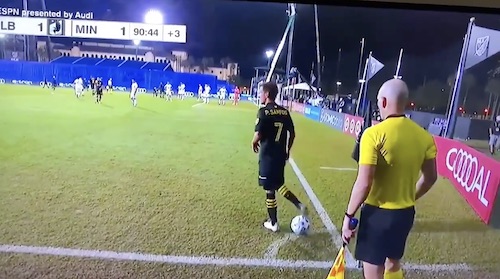 Trick Corner Kick Fail