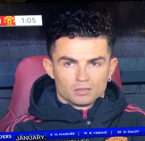 Cristiano Ronaldo's Earring