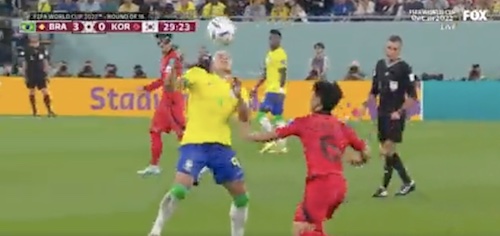 Richarlison Head Juggling Versus Korea