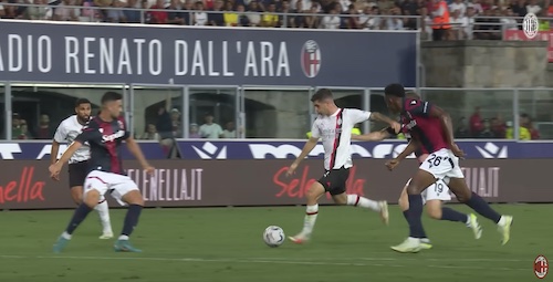 Christian Pulisic Debut Goal for AC Milan