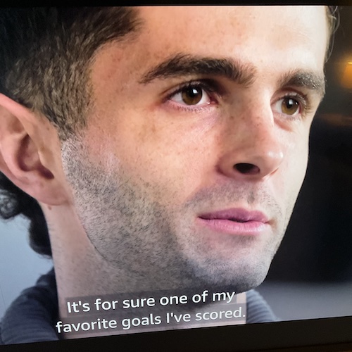 Pulisic’s Favorite Goal