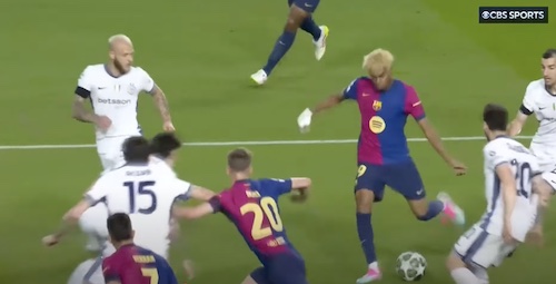 Lamine Yamal Goal Verse Inter Milan